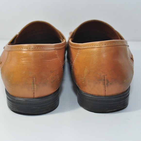 Nunn Bush Mens 9 Leather Woven Tassels Loafers main image 7